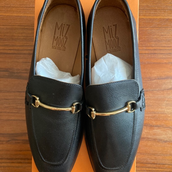 NWT Genuine Leather Loafers. Mix Mooz Paulina Size 38EU (7.5-8 CAD/US) - Picture 2 of 7
